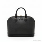 Louis Vuitton Alma Handbag, Women's Bag, M52142 - Pre-owned