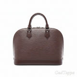 Louis Vuitton Alma Epi Mocha Handbag, Women's Bag, M5214D