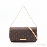 Louis Vuitton Favorite MM Monogram 2-Way Handbag, Women's Bag M40718 - Vintage