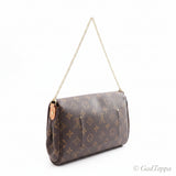 Louis Vuitton Favorite MM Monogram 2-Way Handbag, Women's Bag M40718 - Vintage