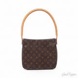 Louis Vuitton Looping MM Monogram Shoulder Bag, Women's Bag M51146 - Pre-owned