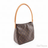 Louis Vuitton Looping MM Monogram Shoulder Bag, Women's Bag M51146 - Pre-owned