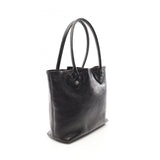 Chrome Hearts, Black, FS Tote Crossball Flare Knee Patch Tote Bag, Leather, Black