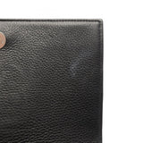 Chrome Hearts, Black, Extra Large, Dagger Second Bag / Clutch Bag, Leather, Extra Large, Black
