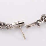 Chrome Hearts, Silver, 18 Inch, Chrome Hearts Jewelry PAPER CHAIN 18 Necklace, Sterling Silver 925, 47.5cm, Silver