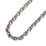 Chrome Hearts, Silver Tone, Chrome Hearts Jewelry PAPER CHAIN 20 Necklace, Sterling Silver 925, Silver Tone