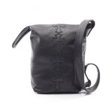 Chrome Hearts, Black, LELO SM CEME STRP Women's Shoulder Bag, Leather, Black