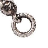 Chrome Hearts, Silver, 1.6cm x 4.5cm, Chrome Hearts Jewelry 1 Ball Tiny CH Cross Pendant Top, Sterling Silver 925, 16mm x 45mm, Silver