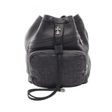 Chrome Hearts, Black, STRANGE LOVE BAG Cemetery Cross Backpack / Rucksack, Leather/SV925, Black