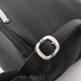 Chrome Hearts, Black, STRANGE LOVE BAG Cemetery Cross Backpack / Rucksack, Leather/SV925, Black