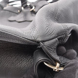 Chrome Hearts, Black, STRANGE LOVE BAG Cemetery Cross Backpack / Rucksack, Leather/SV925, Black