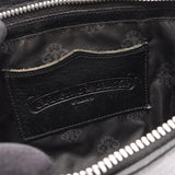 Chrome Hearts, Black/Silver, DOG ADMS Custom Order Women's Shoulder Bag, Leather/SV925, Black/Silver