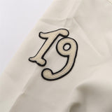 Prada, White/Black, Size 40, Women's Kid Mohair Bomber Jacket, Wool Mohair, 40, White/Black