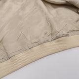 Prada, White/Black, Size 40, Women's Kid Mohair Bomber Jacket, Wool Mohair, 40, White/Black