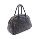 Chrome Hearts, Black, GYM SM INTRECCIATO Handbag, Leather, Black