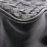 Chrome Hearts, Black, GYM SM INTRECCIATO Handbag, Leather, Black