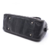 Chrome Hearts, Black, GYM SM INTRECCIATO Handbag, Leather, Black