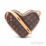 حقيبة كتف Sac Coeur بنقوش مونوغرام من لويس فويتون، حقيبة نسائية M57456