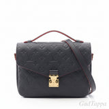 Louis Vuitton Pochette Métis Monogram Empreinte Marine Rouge -kaksikäyttöinen käsilaukku naisille M44071