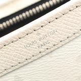 Billetera ponible Gaston de Louis Vuitton Taigarama Optical White, bolso de hombro para hombre M30935