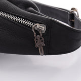 Chrome Hearts, Black, Large, SNAT PACK Waist Bag / Body Bag, Leather, Large, Black