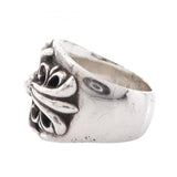 Chrome Hearts, Silver, Size 17, Chrome Hearts Jewelry Keeper Ring, Sterling Silver 925, Size 17, Silver