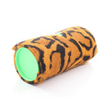 Chrome Hearts Jewelry , Brown Tones / Green Tones, 20cm x 8cm, JEWELRY ROLL 3 Cemetery Cross Patch Leopard Watch Case, Leather, 20cm x 8cm, Brown Tones / Green Tones