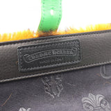 Chrome Hearts Jewelry , Brown Tones / Green Tones, 20cm x 8cm, JEWELRY ROLL 3 Cemetery Cross Patch Leopard Watch Case, Leather, 20cm x 8cm, Brown Tones / Green Tones