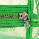 Chrome Hearts, Clear/Green, Mini, TAKA MINI 3 Cemetery Cross Patch Shoulder Bag, PVC Coated Canvas/Leather, Mini, Clear/Green