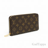Louis Vuitton Zippy Wallet Monogram M42616 Round Zipper Wallet - Pre-owned