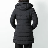 Canada Goose Black Label CLAIR COAT 2331WB, Black, Sizes XS/S/M/L/XL, Women's Mid-Length Down Coat, Polyamide Elastane Duck Down Feather, Sizes XS/S/M/L/XL, Black