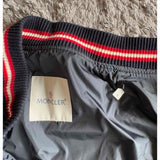 MONCLER, Navy, Size 1, Nylon Jacket, Nylon, Size 1 (S), Navy