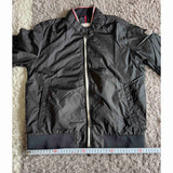 MONCLER, Black, Size 2, Nylon Windbreaker Jacket, Nylon, Size 2 (M), Black