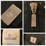 Moncler, Black, Size 00, Women's Jacket, Size 00, Black