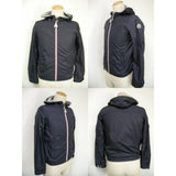MONCLER URVILLE, Dark Navy, Size 12A, Kids Nylon Jacket, 100% Nylon, Size 12A (XS-SM), Dark Navy