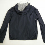 MONCLER URVILLE, Dark Navy, Size 12A, Kids Nylon Jacket, 100% Nylon, Size 12A (XS-SM), Dark Navy