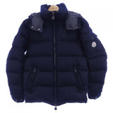 Moncler MONTGENEVRE, Navy, Size 0, Down Jacket, 54272, Size 0, Navy