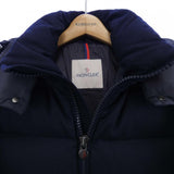 Moncler MONTGENEVRE, Navy, Size 0, Down Jacket, 54272, Size 0, Navy