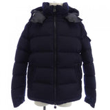 Moncler MONTGENEVRE, Navy, Size 2, Down Jacket, 54272, Size 2, Navy