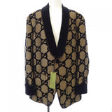 Gucci, Black/Beige, Size 48, Men's Jacket, 48, Black/Beige