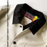 Moncler Genius FRGMT Fragment, Beige, Size 3, Work Jacket, 100% Cotton, Size 3, Beige