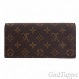 LOUIS VUITTON Long Wallet Monogram Portefeuille Emilie Rose Ballerine M61289 - Pre-owned