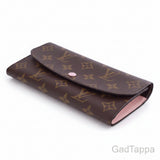 LOUIS VUITTON Long Wallet Monogram Portefeuille Emilie Rose Ballerine M61289 - Pre-owned