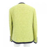 Gucci 560728 ZAA0O, Green, Size 38, Collarless Jacket, Size 38, Green