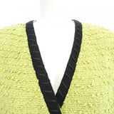 Gucci 560728 ZAA0O, Green, Size 38, Collarless Jacket, Size 38, Green