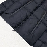 MONCLER MONTCLA, Black, Size 1, Hooded Nylon Down Jacket, Nylon, Size 1 (M), Black