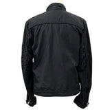 Moncler Men's Polyester Casual Streetwear Jacket – Black – Size 1 (M) – Pre-Owned Condition