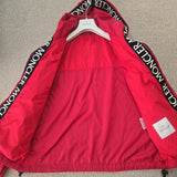 Moncler MASSEREAU GIUBBOTTO, Red, Size 2, Nylon Jacket, Nylon, Size 2, Red