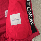 Moncler MASSEREAU GIUBBOTTO, Red, Size 2, Nylon Jacket, Nylon, Size 2, Red