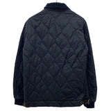 Gucci, Navy, Size 48, Quilted Jacket, Nylon, 48, Navy